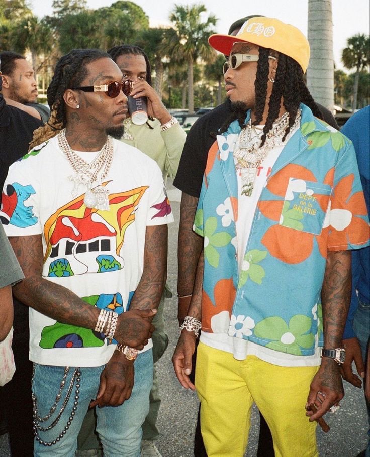freakin_snow's tweet photo. Just after Lil Tjay was reported freed by the police for  not being involved in the shooting of Offset at Hard rock casino, Quavo expressed his disappointment in the authorities for not properly investigating the incident. 

Quavo who’s on holiday in the Caribbean island posted and deleted “The gãng will roll out soon, Times up for rats” on his IG status.  Let’s hope this situation doesn’t escalate