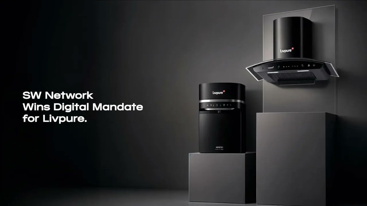 BestMediaInfo's tweet image. SW Network secures Livpure’s digital mandate 

bestmediainfo.com/mediainfo/medi… 

#digitalmarketing #partnership #socialmediastrategy #Livpure #SWNetwork