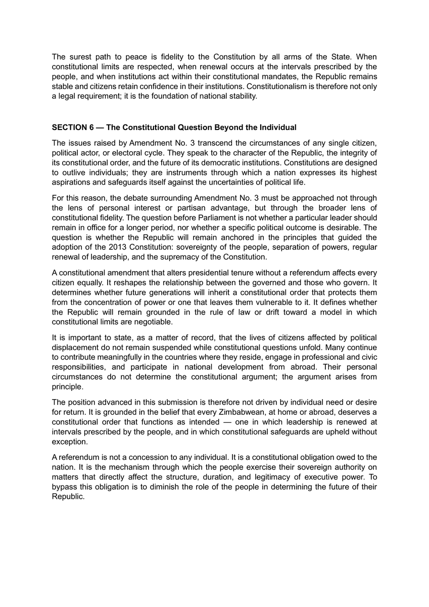 DrGGandawa's tweet image. My submission on Constitutional Amendment No. 3 has now been formally delivered to Parliament via DHL. Sharing this publicly for transparency and record.
#PublicRecord #ConstitutionalProcess