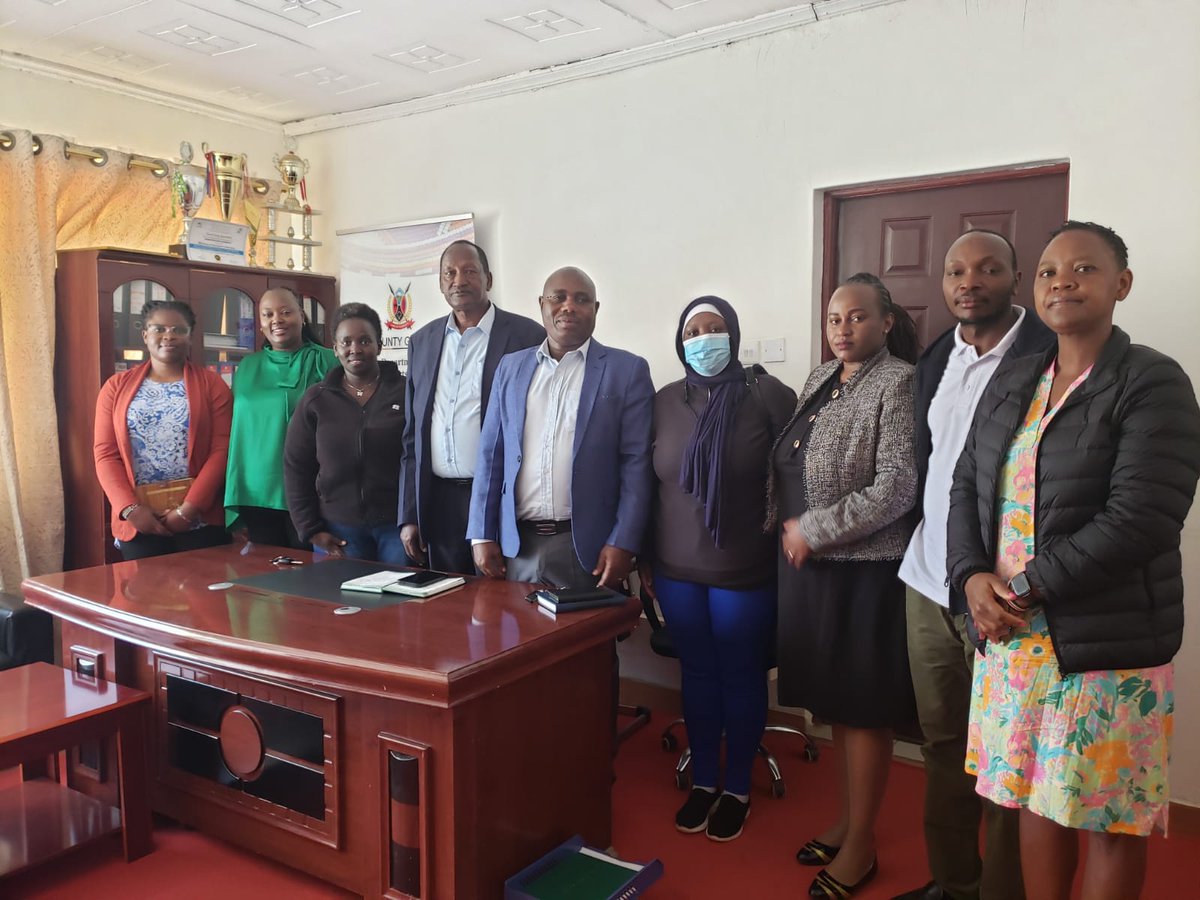 AfyAfrika's tweet photo. Big moves for girls’ rights in Narok! 
Afyafrika, in partnership with @Amref_Kenya , met with the Narok County Executive Committee to kickstart the Future4Binti Project. Narok East, Loita, Mosiro &amp; Narok South, we’re coming with solutions, dialogue, and action!
#Future4Binti https://t.co/JVT1EYEPxK