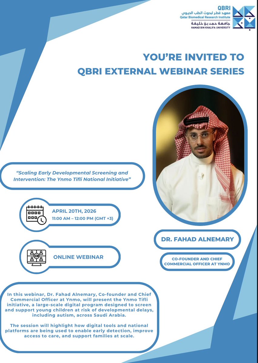 Qatar Biomedical Research Institute - QBRI tweet media