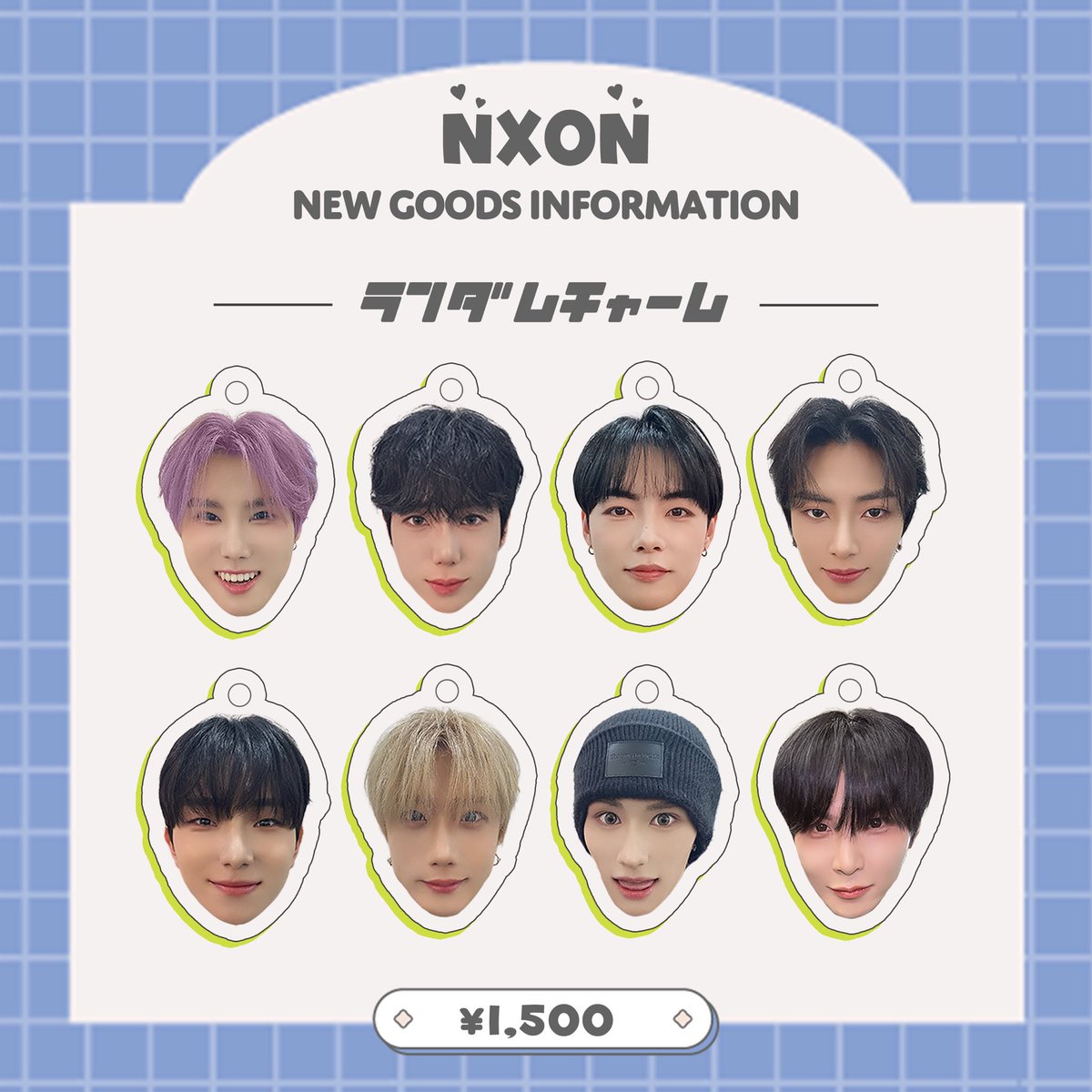 NXON_JAPAN's tweet photo. [🔔] ⁺₊✧ 𝗚𝗼𝗼𝗱𝘀 𝗜𝗻𝗳𝗼𝗿𝗺𝗮𝘁𝗶𝗼𝗻 ✧₊⁺

／
　  今シーズンはなんと… .ᐟ.ᐟ
　 #NXON 初のグッズ販売決定💎🫧
＼

　　⭑࣪ ��⋆ ランダムチャーム🍒 ⭑࣪ ˖⋆
　　 各種1,500円(数量限定販売)

好評の場合他ver販売の可能性も…🖤

#엔엑스온 #エンエックスオン https://t.co/dT5DLjWIiH