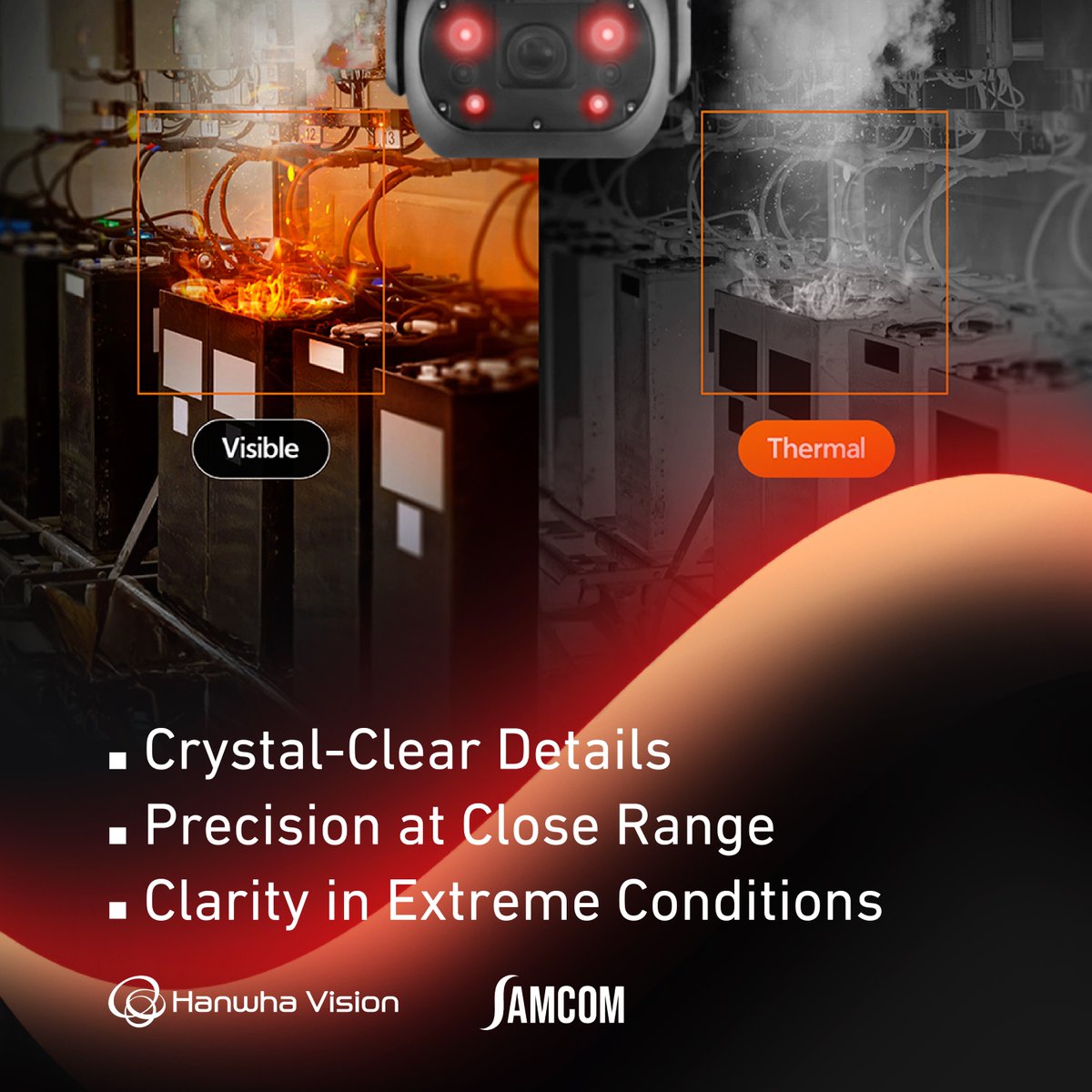 SAMCOMUAE's tweet photo. With Hanwha Vision’s Adaptive IR technology, the camera is no longer just a recording tool—it’s an intelligent system that instantly balances lens movement with light intensity.
The Result?
Elevate your security standards with SAMCOM experts.

 #HanwhaVision #SAMCOM https://t.co/VI41yO0z6J