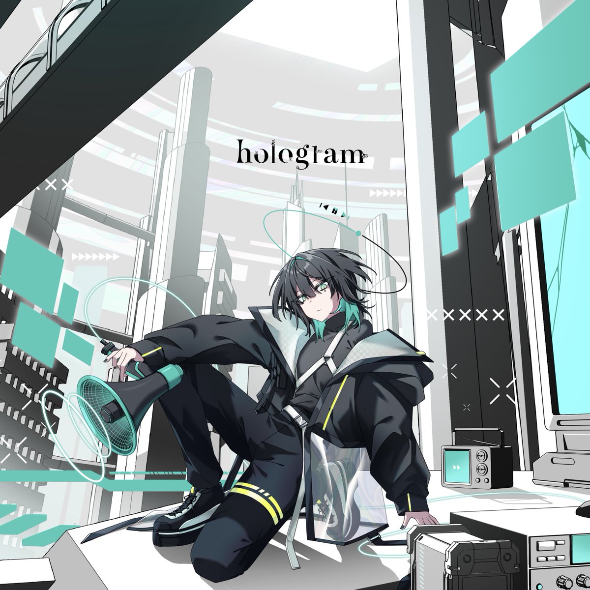 Ruliea 1st Album 「hologram」

THE VOC@LOiD 超 M@STER 62
A-25/あ-25にて頒布します

「憑いている」「檻ごっこ」など9曲＋remix2曲
全11曲を収録 ¥2,000-