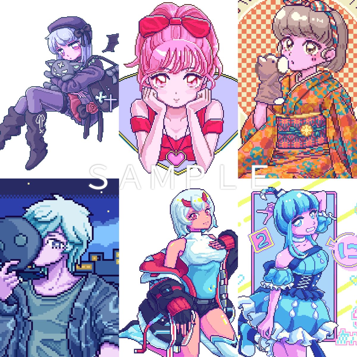 ミニ傘mica☂Skeb tweet media