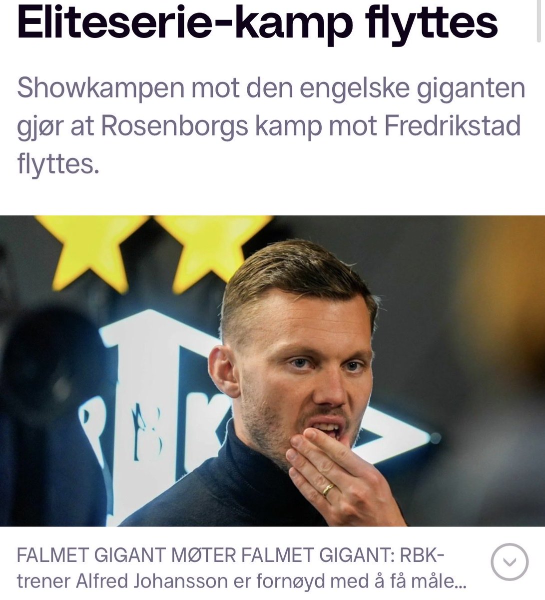GauteBall's tweet photo. @torekro @RBKfotball https://t.co/FWJ9qlciza