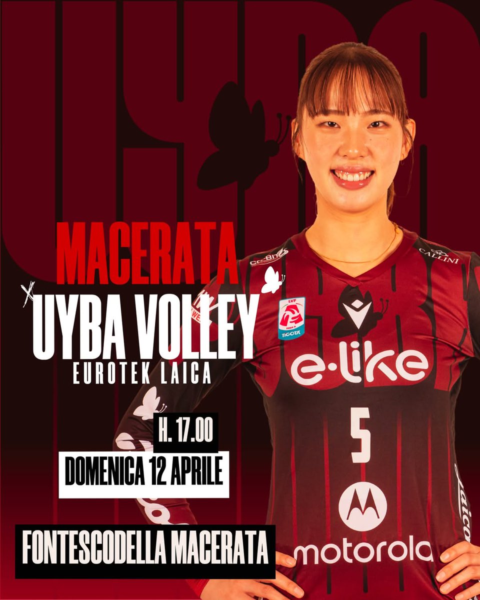 UYBAvolley's tweet photo. ๐ฅ COMING NEXT! Ultima partita dei Playoff Challenge e della stagione
๐ฆ Domenica 12 aprile alle 17 biancorosse campo al Fontescodella di Macerata
๐ช Forza farfalle!
๐บ Streaming free su Youtube LVF e su Volleyball World Tv
#macerataUYBA #comingnext #playoffchallenge https://t.co/xKYSEiQScX