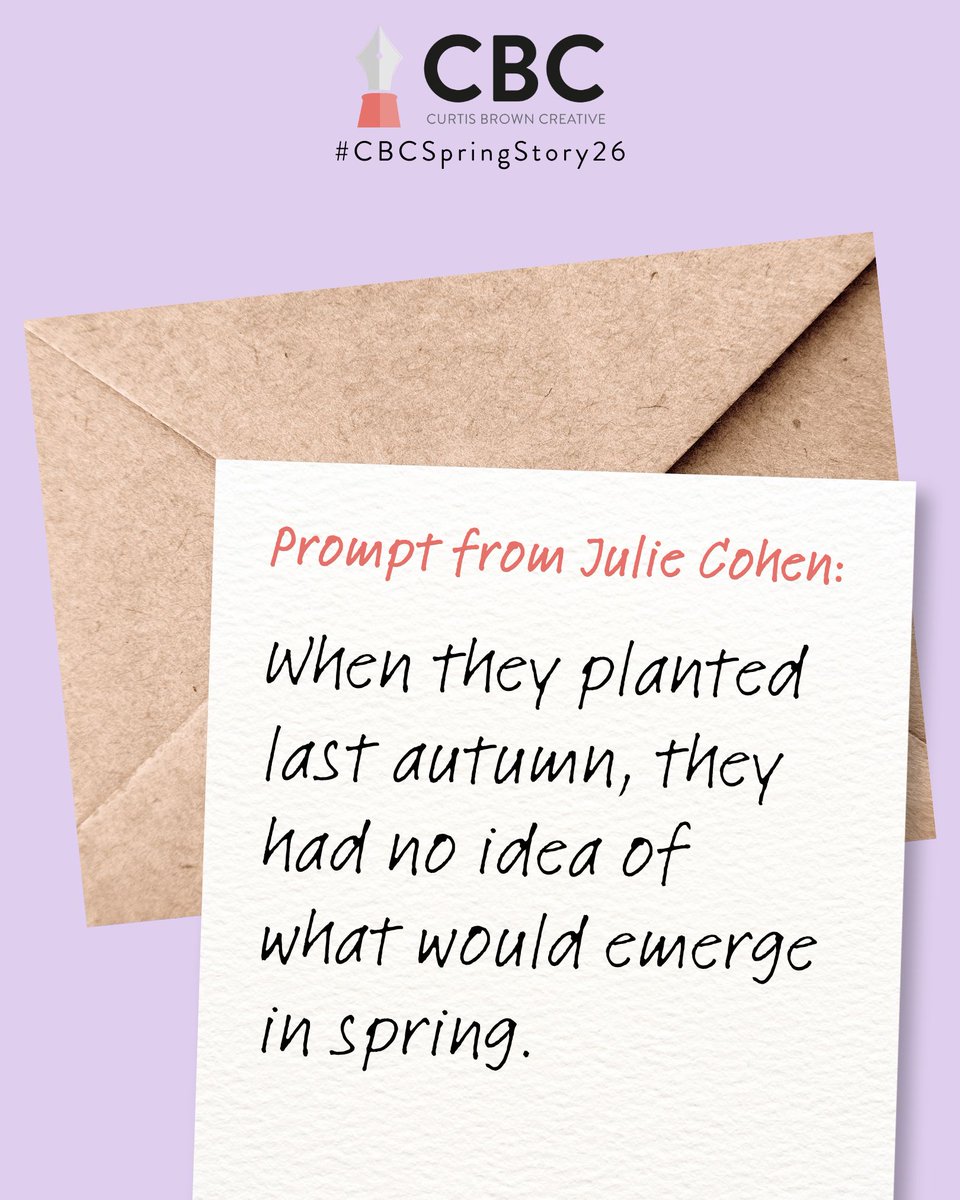 cbcreative's tweet photo. Our #CBCSpringStory26 writing competition is now open for entries on Instagram! Enter by Tues 5 May.

Write a flash fiction story inspired by one of the writing prompts set by our tutors to be in with a chance of winning a course.

Find out how to enter: https://t.co/4KuZTY20II https://t.co/msCswe9Xdp