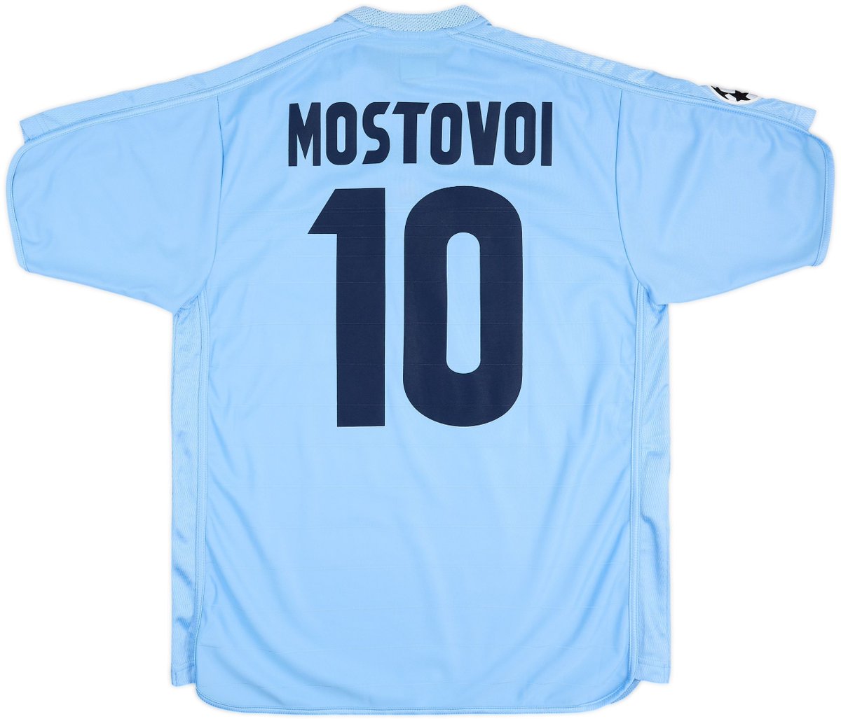 classicshirts's tweet photo. 🆕 NEW AUCTION | Celta Vigo 2003 Match Worn Champions League Home 

Picked from the CFS Vault, a certified match-worn Celta Vigo Champions League home shirt worn by Alexander Mostovoi vs Ajax in 2003.

👕 Bid Here - https://t.co/1UfFQuHvth https://t.co/KyBQ3ky7B3
