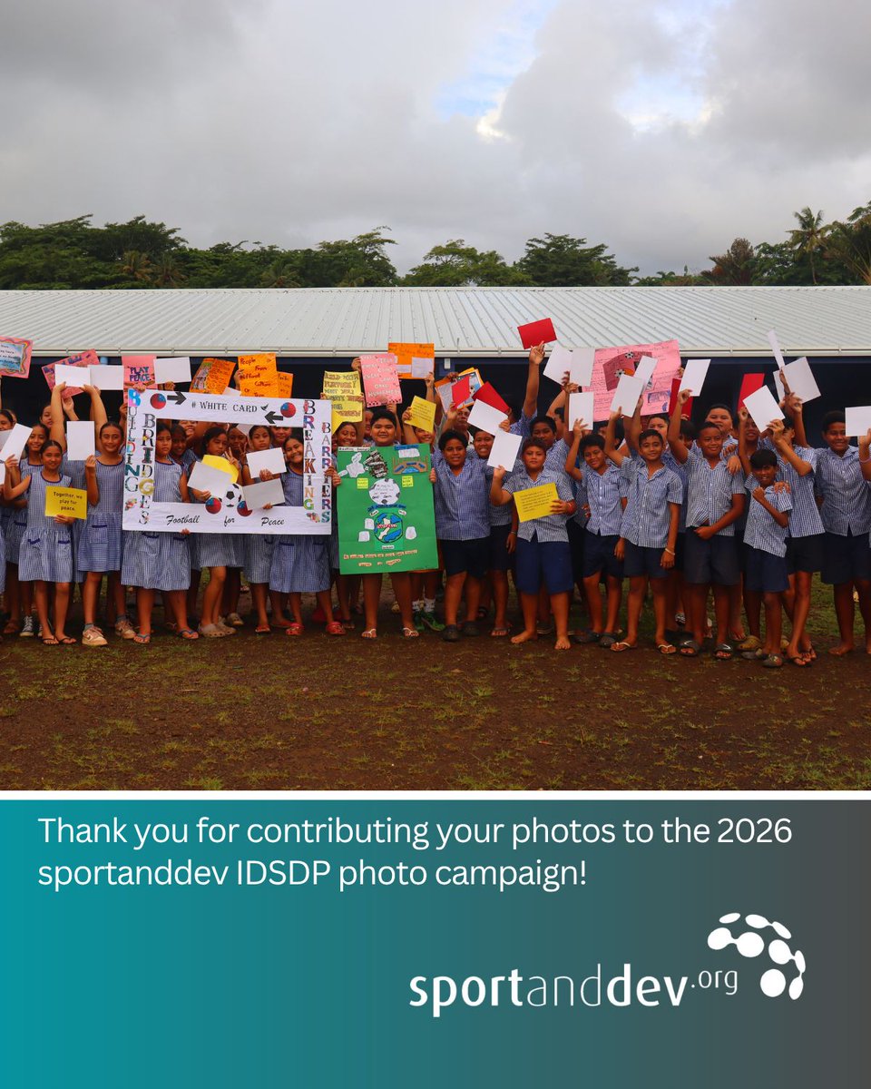 sportanddev's tweet photo. In Samoa, football initiatives promote inclusion, teamwork, and community cohesion while encouraging fair play and positive values. Samoa Football is supported by the Australian Government’s @TeamUp_Program program. https://t.co/zi7a1E85IT