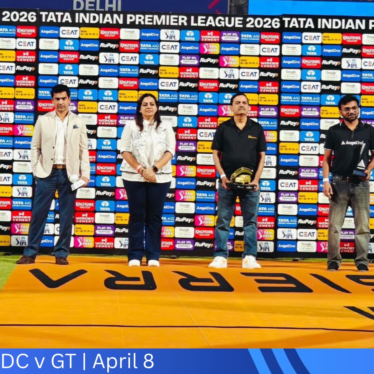 shikhakumarddca's tweet image. A prestigious moment at the IPL 2026 presentation ceremony alongside the BCCI President. 🏏✨

#IPL2026 #BCCI #DDCA #DelhiCricket