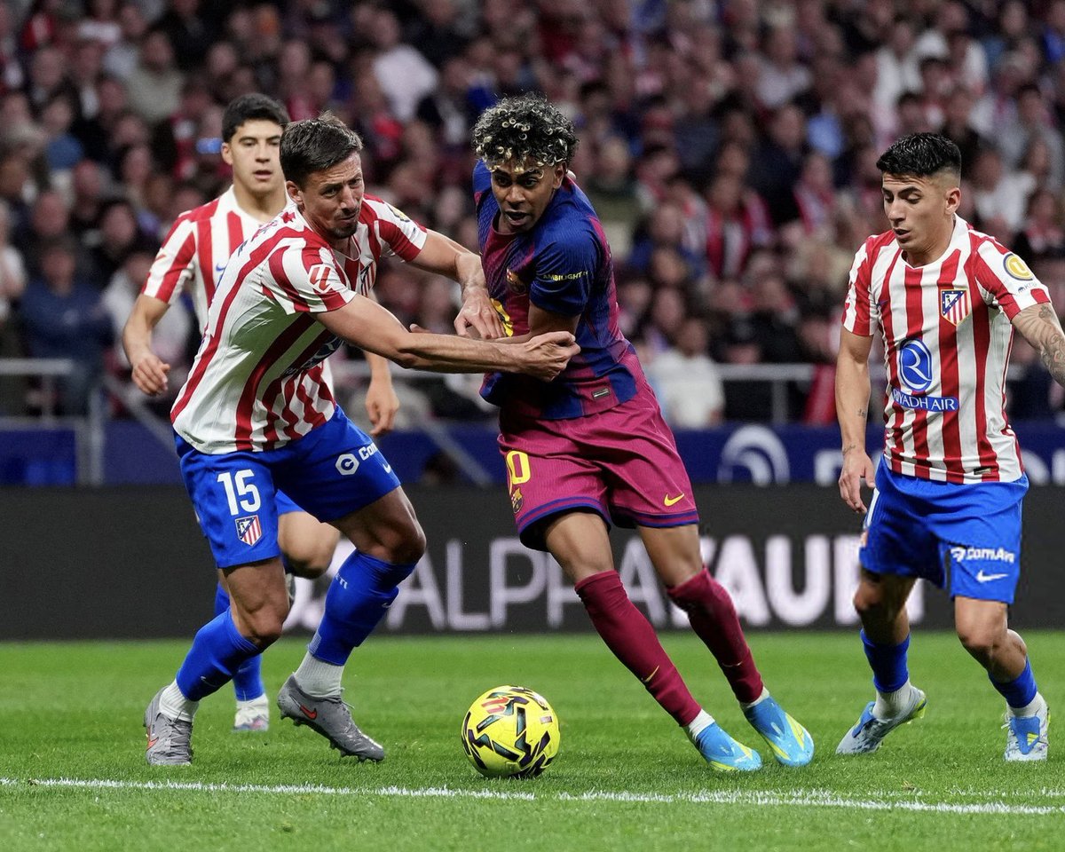 Diego Simeone must be getting a strong sense of deja-vu whenever he plays Barcelona

He had to endure Lionel Messi running rings around his side for nearly two decades, terrorising his goalkeeper and defenders at every opportunity 

And just when he thought Messi was gone and his