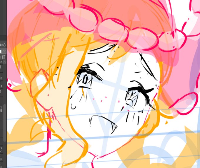 そこそこ描き進めたラフを没にするときにコンコルド効果とかサンクコスト効果やら脳裏を過るが、描き直してよかった 