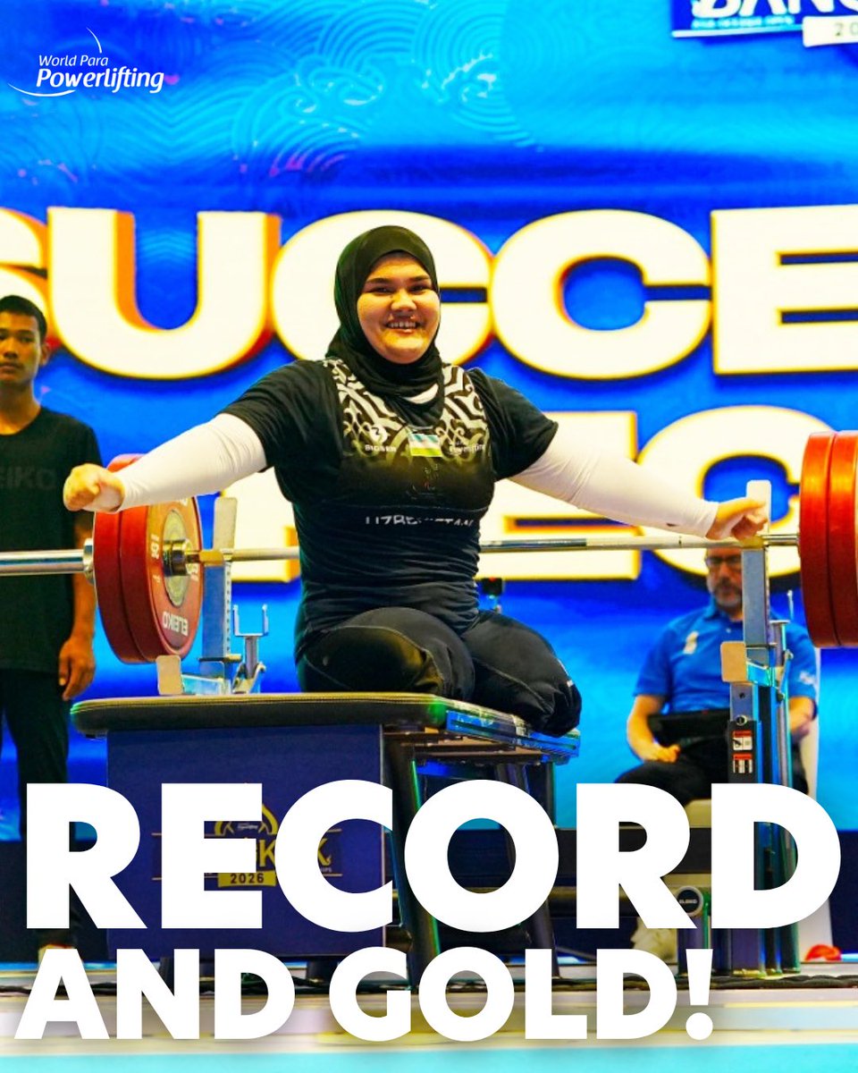 Para Powerlifting tweet media