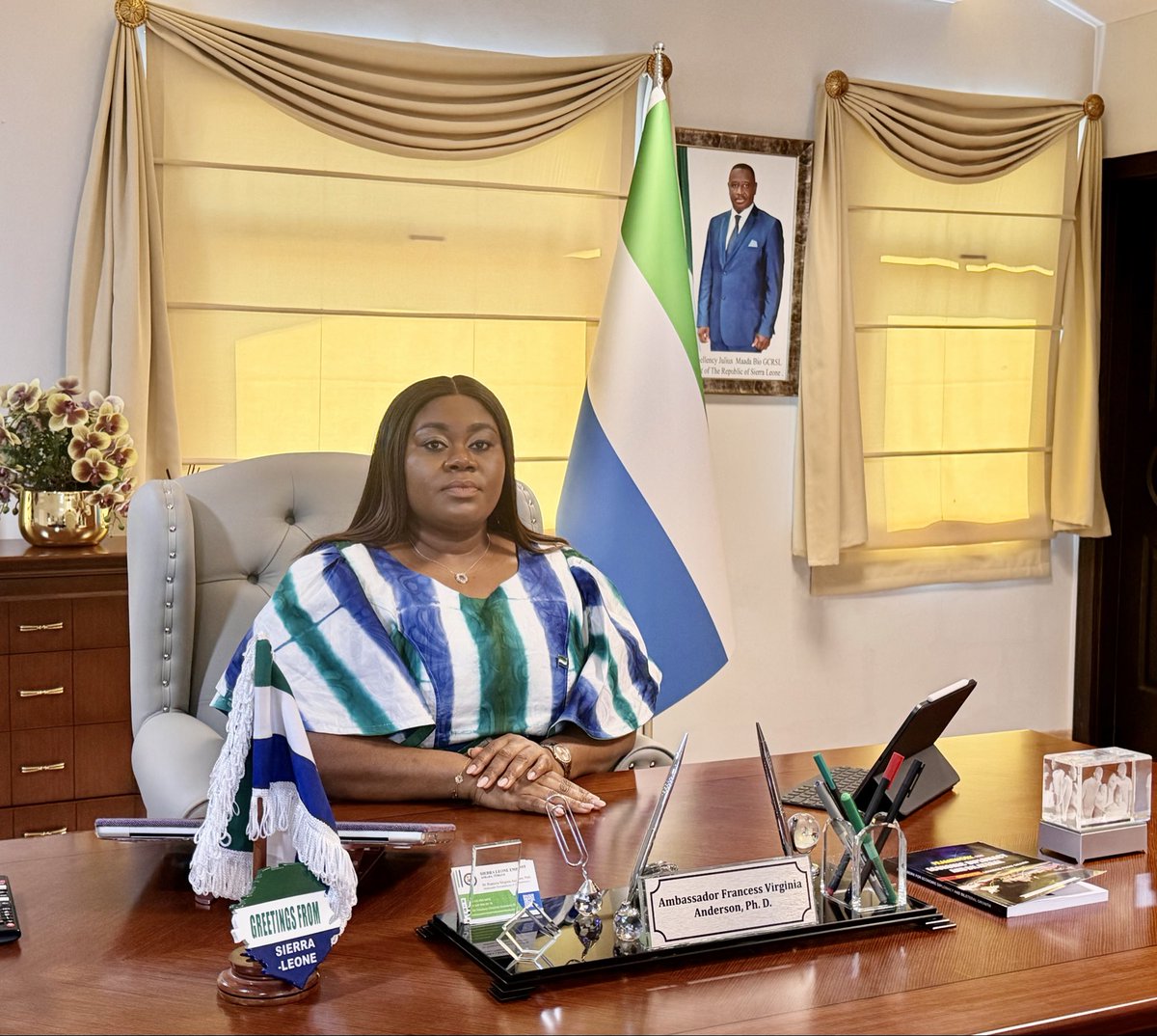 HEFrancess's tweet photo. MAMA SALONE @65, April 27th.
The precious land that we love🇸🇱🇸🇱🇸🇱!! https://t.co/urVcqeNjoC
