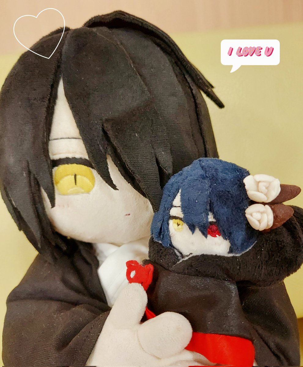 🪷写真を加工して遊んでた🌸 大事な思い出🌸🌸✨ ＃自作ぬい #ぬい撮り