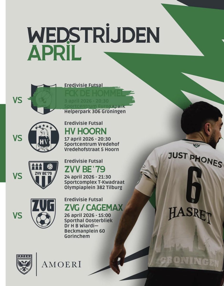 Futsal Groningen tweet media