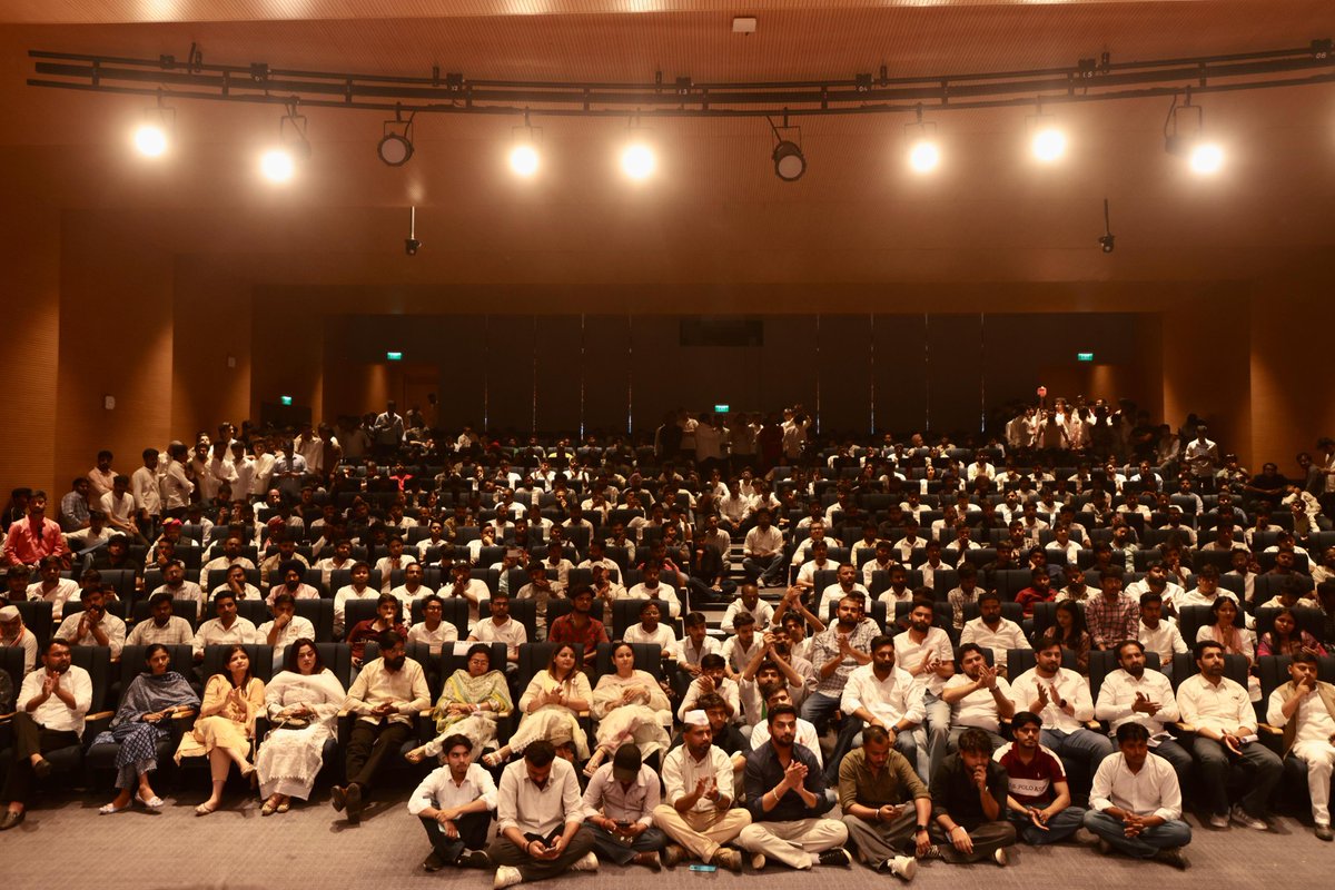 At Indira Bhawan, Shri <a href="/anshultrivedi47/">Anshul Trivedi</a>, AICC Coordinator - NSUI Incharge, addressed students and NSUI members on the occasion of NSUI Foundation Day.

He spoke about strengthening the organisation at the grassroots, building deeper connections with students and ensuring that