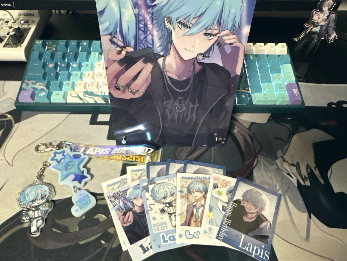 se___q30's tweet image. ✨Lapis BIRTHDAY GOODS 2025✨

自分の家にも届きました💫🩵
素敵なプレゼントありがとうございます🎁

#STPR #めておら #STPRBOYS