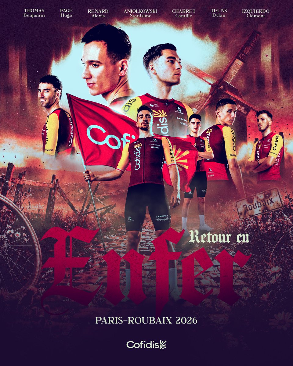 Team Cofidis tweet media