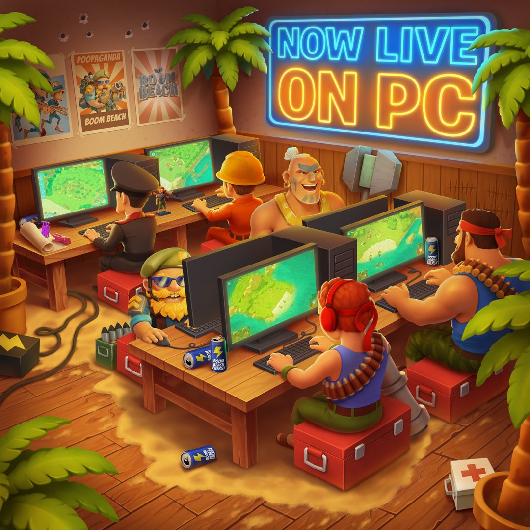 Boom Beach tweet media