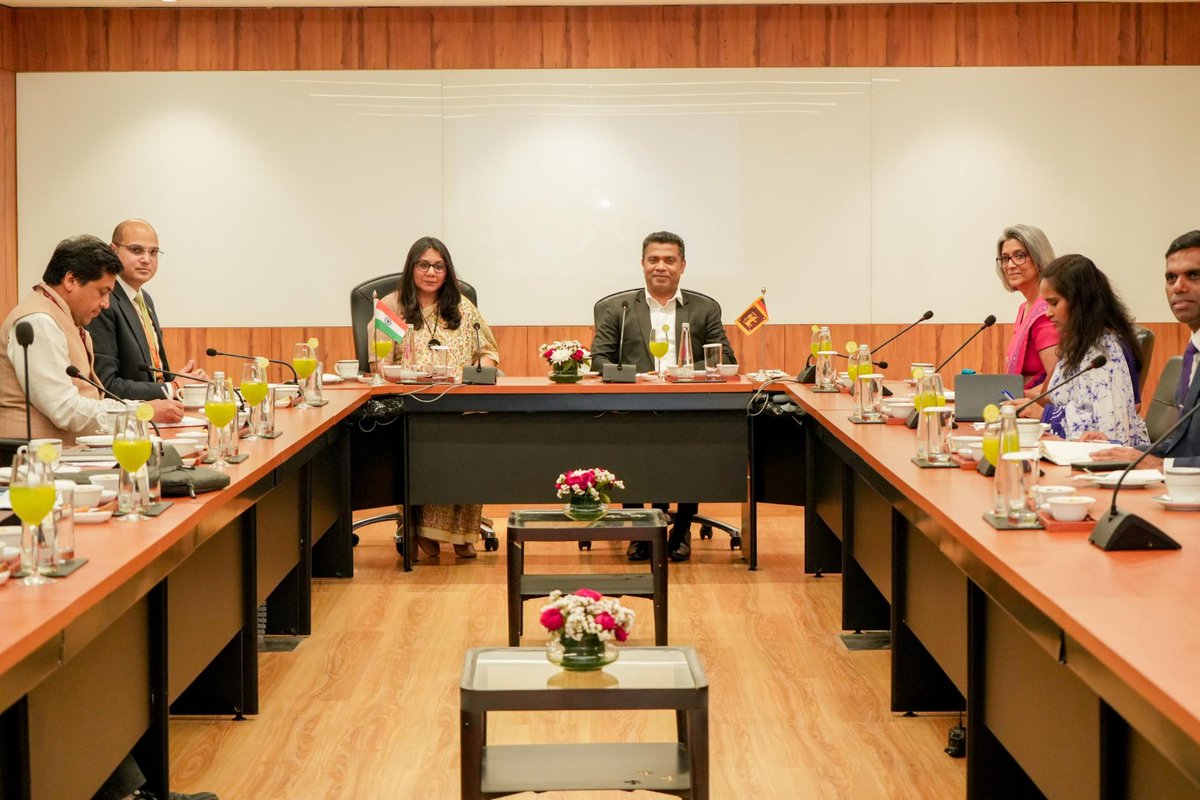 India in Sri Lanka tweet media