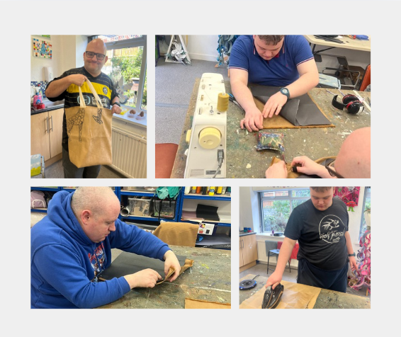 stepscic's tweet photo. Our textile group have been busy creating these amazing giraffe-inspired bags!  From cutting, stitching and then applying their design, everyone worked hard through the process to achieve fantastic results. https://t.co/iYu3Gm6MO1