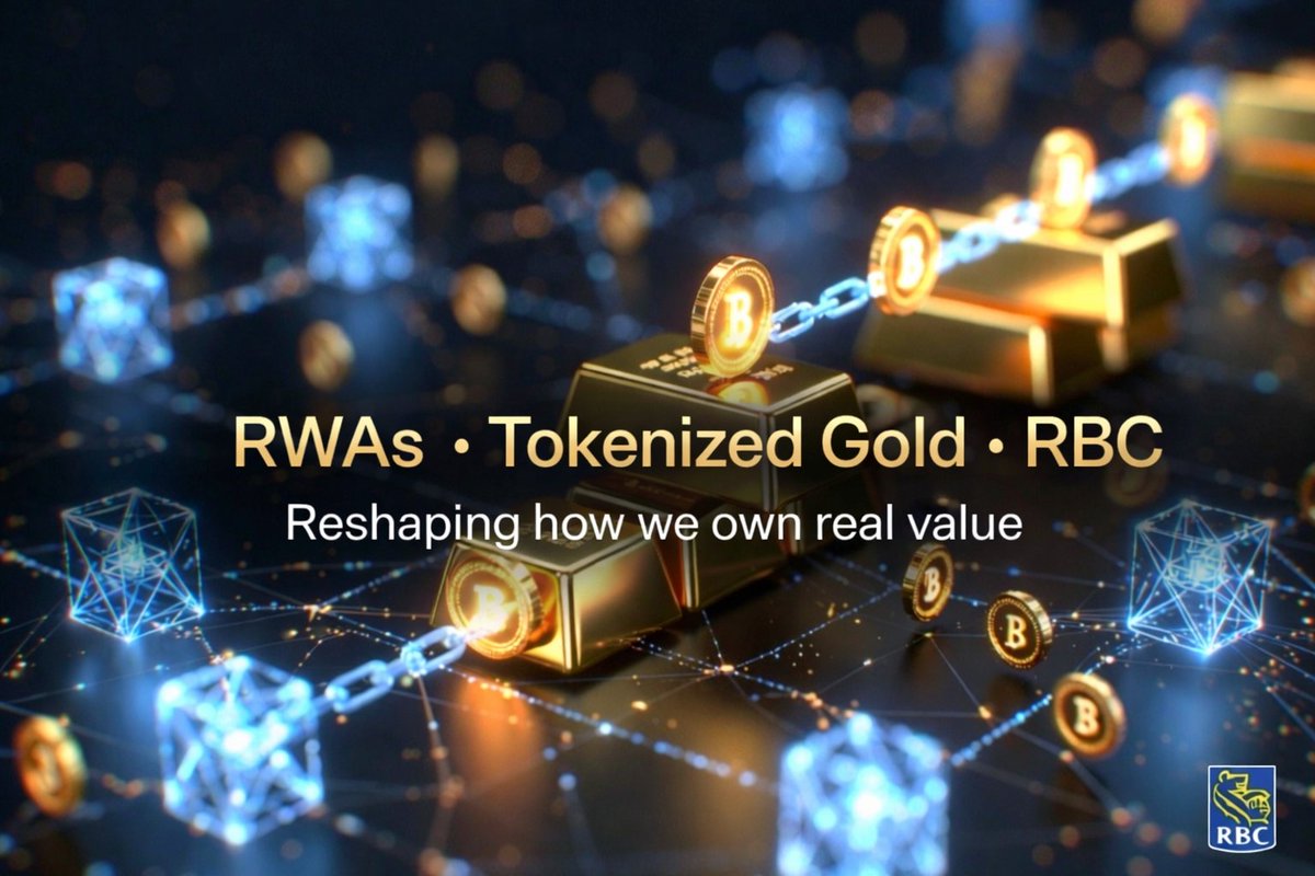 0xdanny34's tweet photo. 1/
Real World Assets (RWAs) are transforming traditional finance, and tokenized gold is leading the charge.

Most people have heard the terms. Few understand how they actually work.

Here’s a clear breakdown of RWAs • Tokenized Gold • @RBCDigitalGold and why this matters now 👇 https://t.co/0IiYn4CjX6