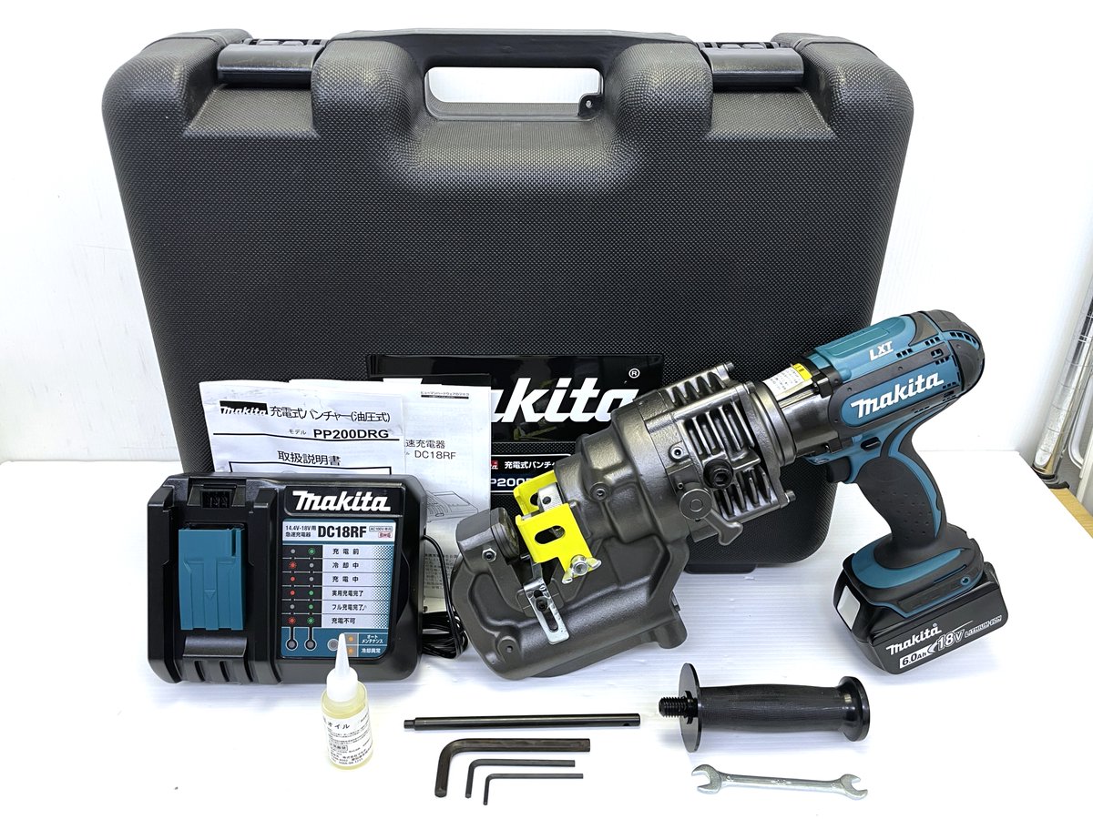 マキタ makita PP200D 18V 充電式パンチャー 本体＋ケース【船橋馬込店】【店頭取引限定】【未使用】IT8O9102AAU0 マキタ makita PP200D 18V 充電式パンチャー 本体＋ケース【船橋馬込店