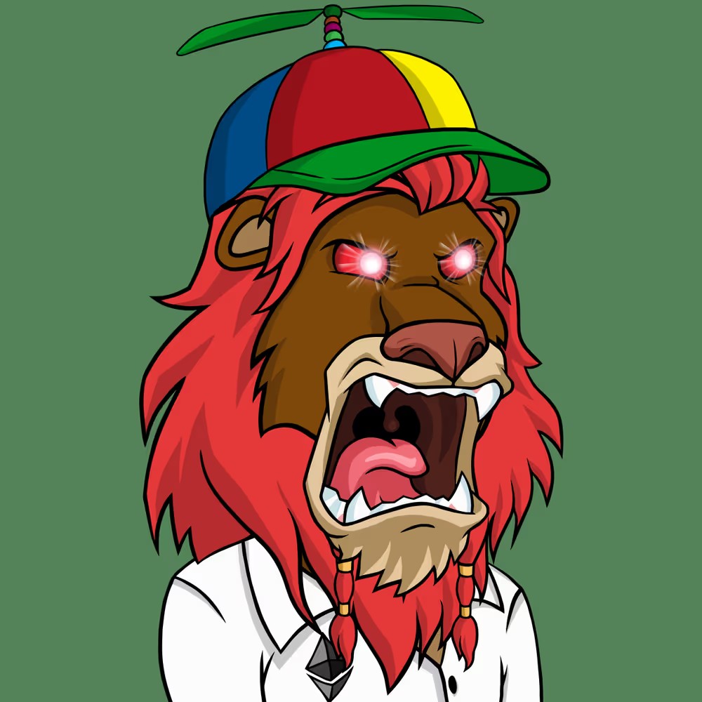 KingBumbleNFT's tweet image. 🦁 My Lazy Lions pick of the day 🦁

BTC Eyes + Spinner hat

.055eth for sale on Opensea
#LazyLions #NFTs $LAZY