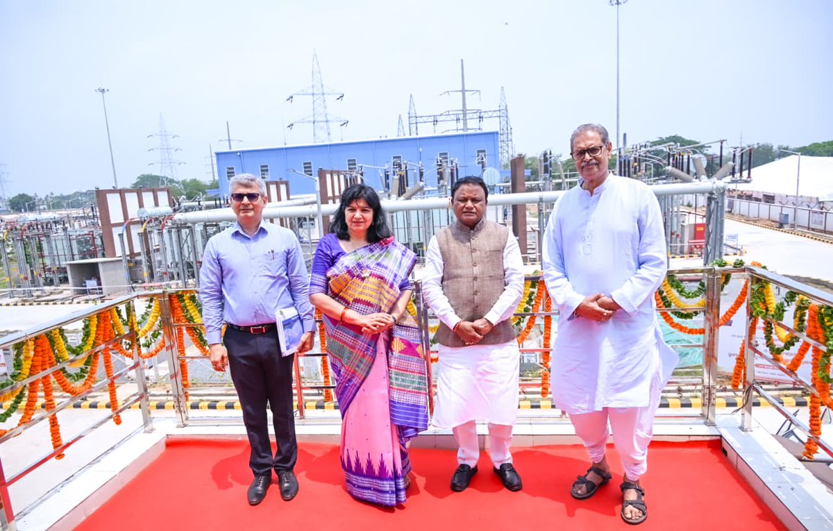 PrameyaDigital's tweet image. ବାଲିଅନ୍ତା OPTCL ଗ୍ରୀଡର ଲୋକାର୍ପଣ କଲେ ମୁଖ୍ୟମନ୍ତ୍ରୀ ମୋହନ ମାଝି ।
#odisha #optcl #balianta #mohanmajhi #prameyadigital #prameyaodia