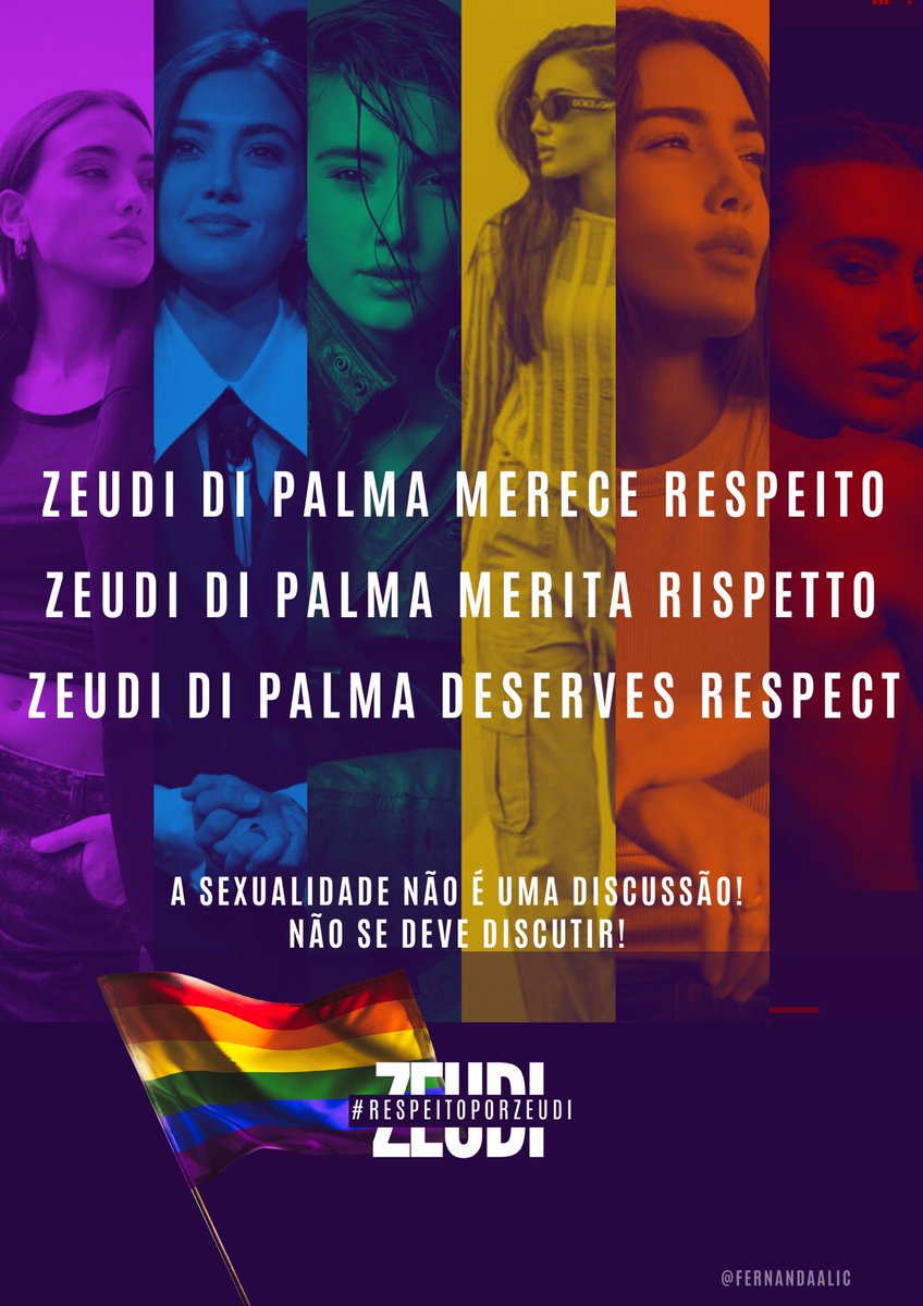 Esta imagen tiene más de 1 año, y sigue estando vigente
Le critican todo por nada, pero su tema predilecto sigue siendo cómo vive/siente su sexualidad 
#zeudiners