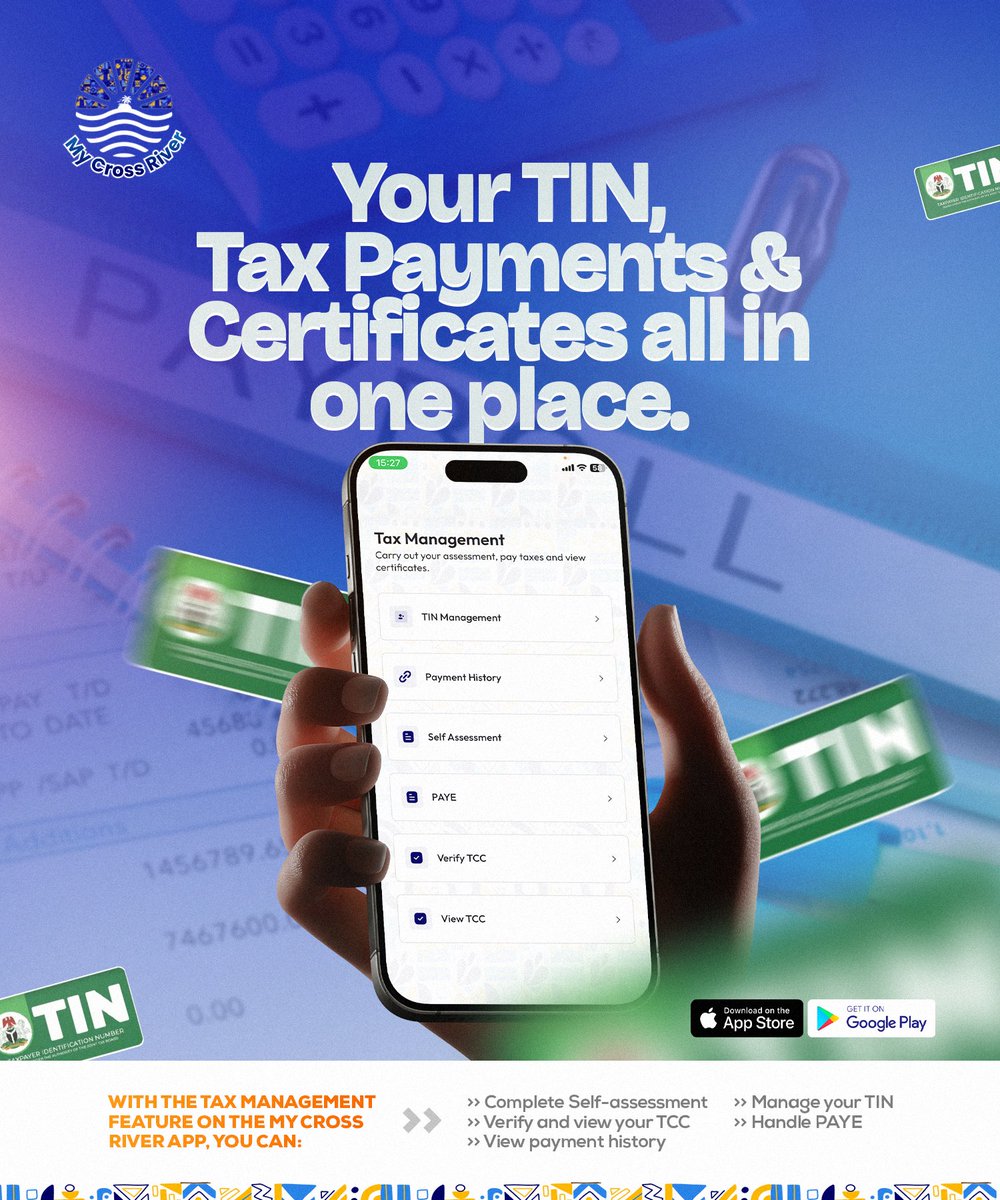 My Cross River App tweet media
