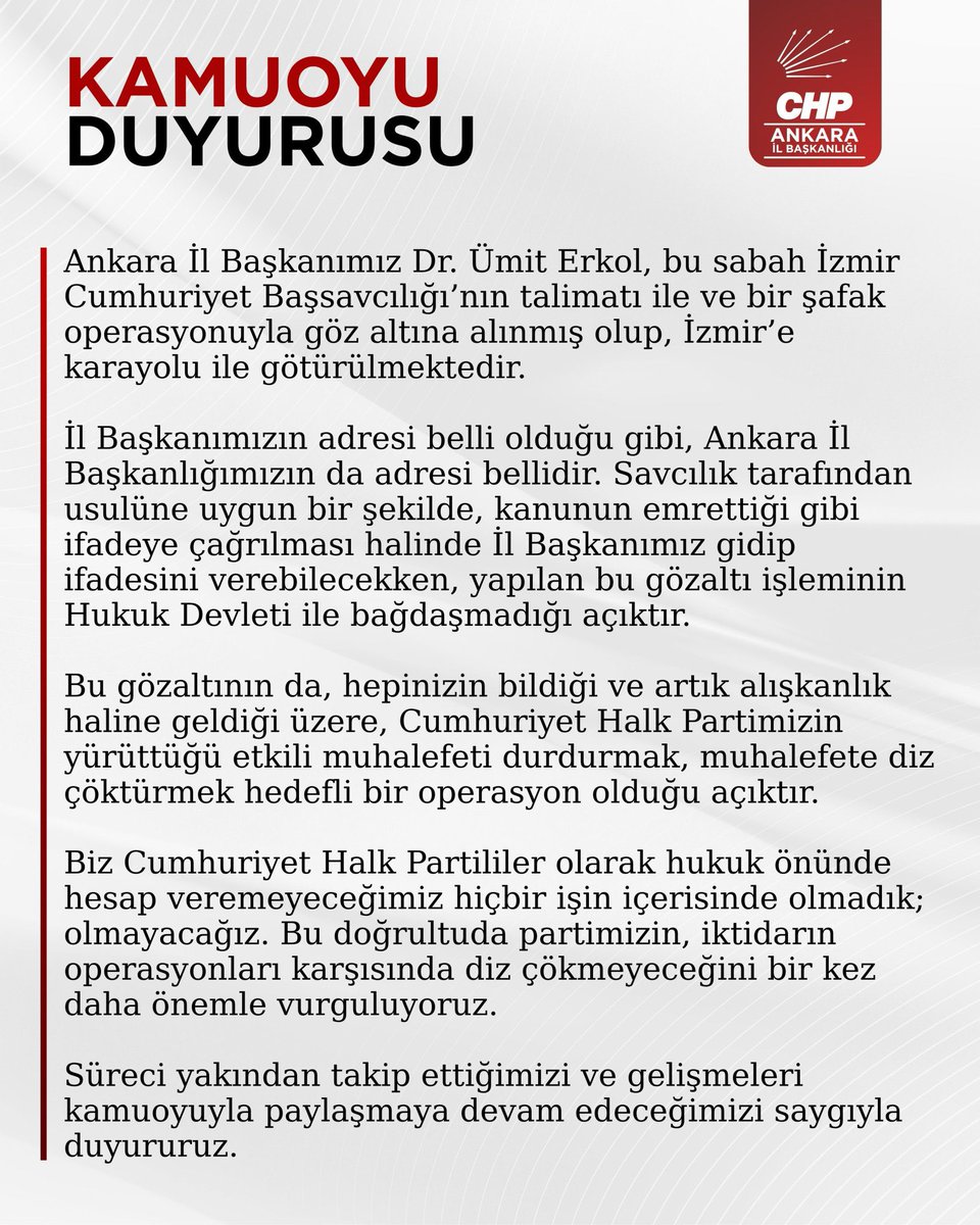 CHP Gölbaşı İlçe Başkanlığı tweet media