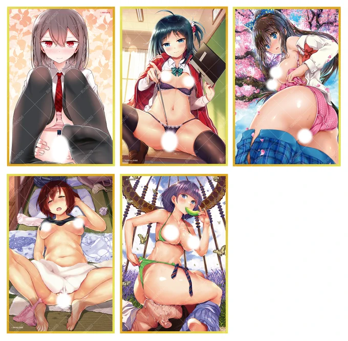 ˗ˋˏ えろまんが祭り10周年記念ˎˊ˗ メモリアルオンラインくじ ••┈┈┈┈┈•✼•┈┈┈┈┈•• メロンブックスさんで【4/15】まで開催中 ぜひよろしくお願いしますっ D賞缶バッチ[全5種] (うまくち醤油先生、花札さくらの先生、関谷あさみ先生、橘由宇先生、美矢火先生)