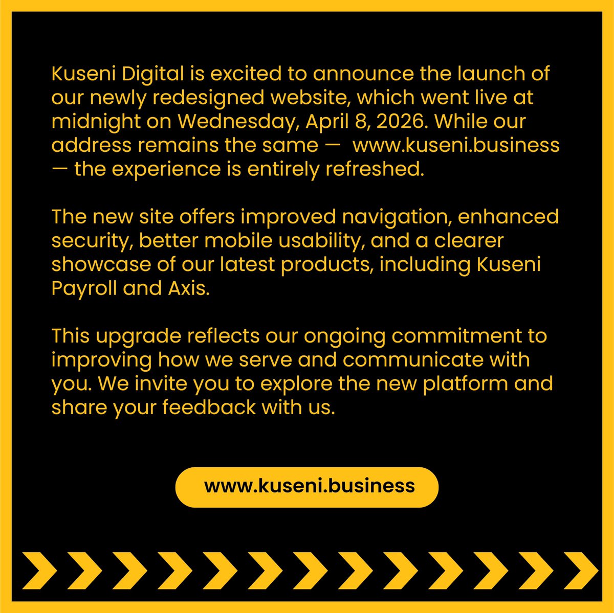 Kuseni Digital Solutions Ltd. tweet media