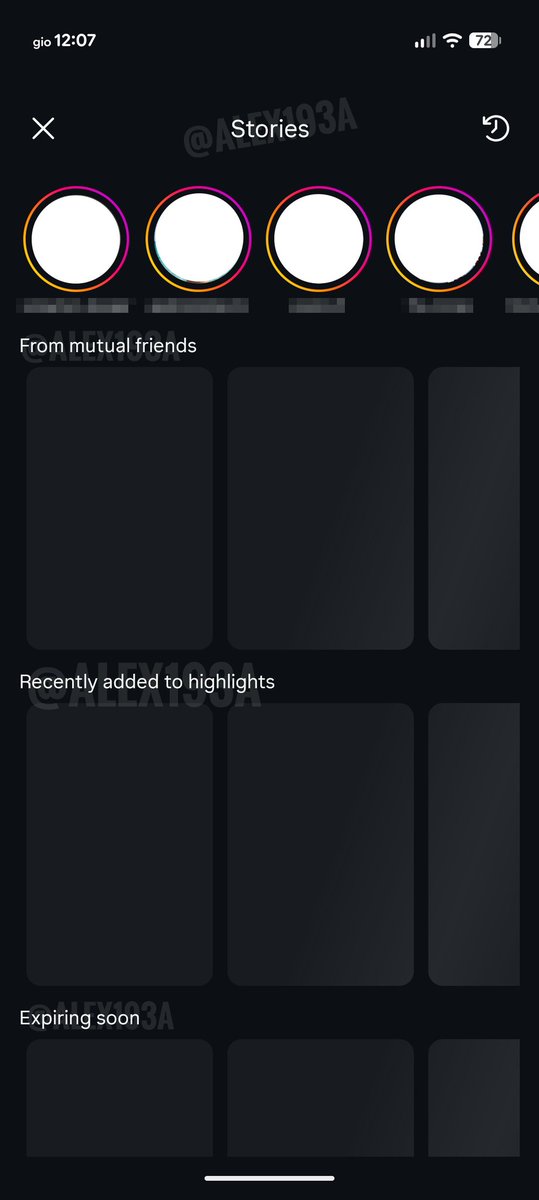 alex193a's tweet image. #Instagram is working on the Stories tab 👀