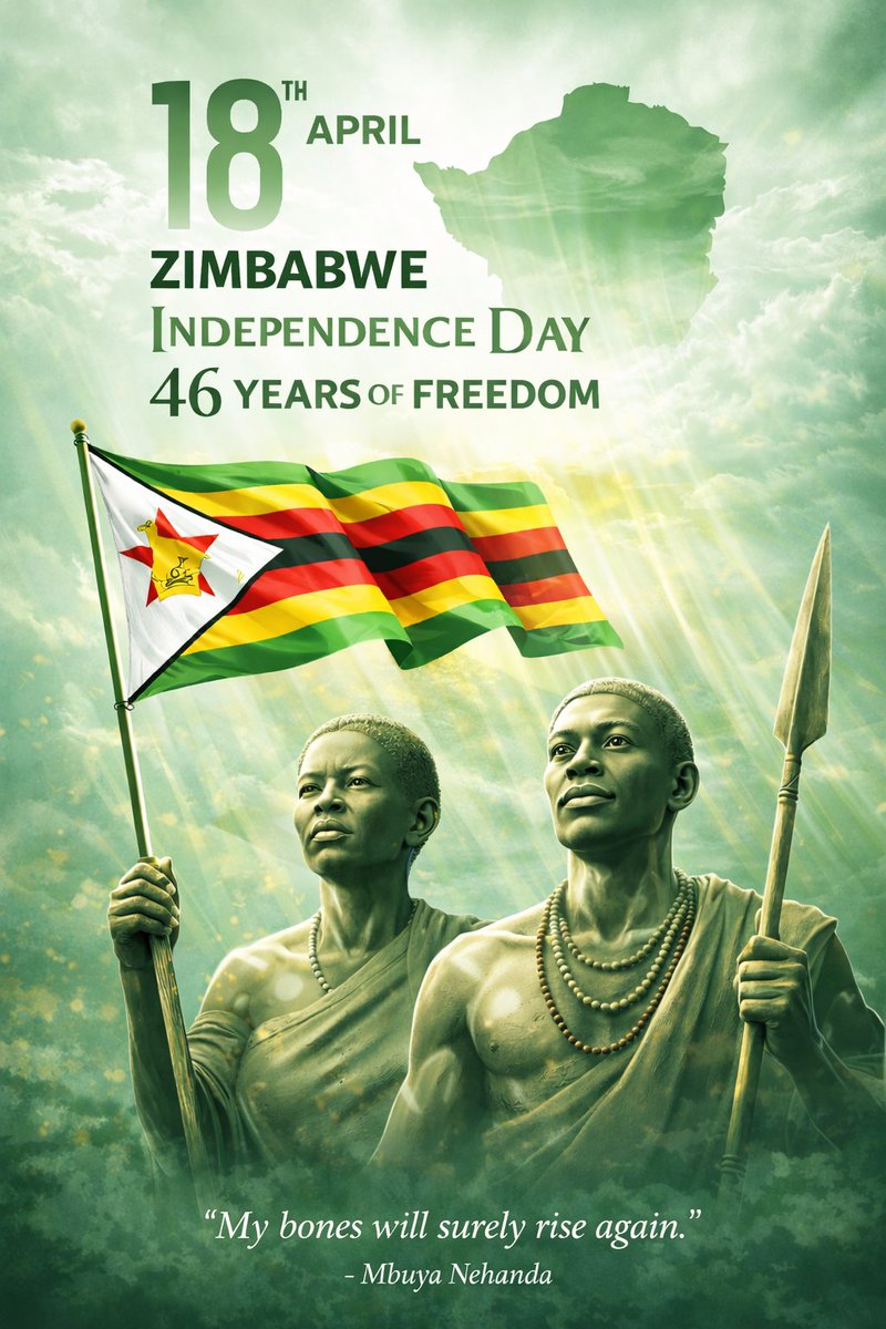 stendai_gondwe's tweet photo. Counting down to the most important day in the history of our beautiful land, our Zimbabwe 🇿🇼 #independence #zimpride #madeinzwe https://t.co/wwHLrFelq4