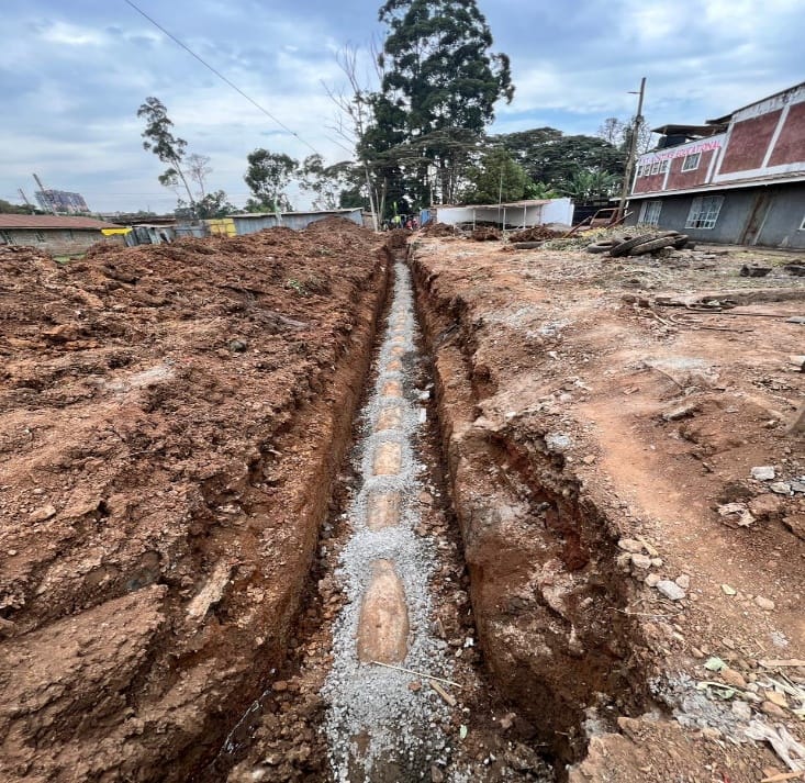 NairobiWater's tweet photo. Our commitment continues : expanding and improving sewer systems across the City for better wastewater management and dignified sanitation.
To report sewer issues , call 0800 724 366
#EnablingQualityLiving #SanitationIsDignity https://t.co/bkBazJRN7w