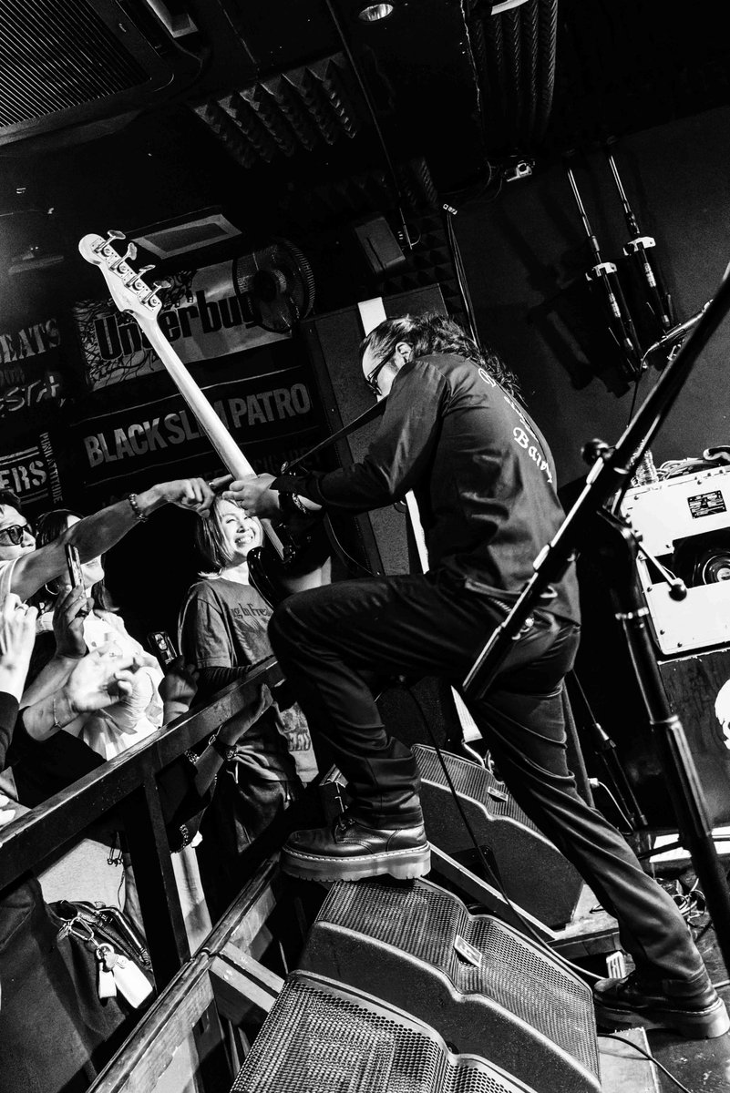 Underbugband's tweet photo. 2026.4.5 Underbug at Otomakas, Kyoto

photo by @akimusicphoto https://t.co/EM80U8ldE7