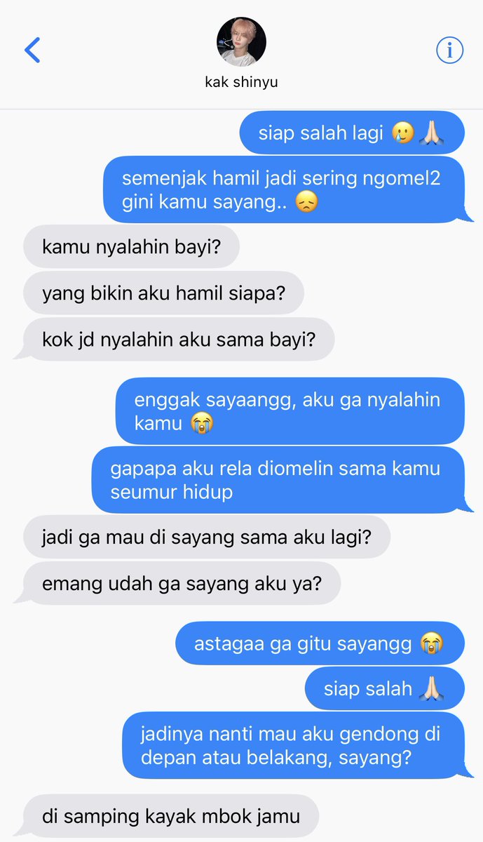 hansxcyel_'s tweet photo. #haepnit cw // mpreg โ one tweet au
lika liku pose angtal hari ini. yang sabar ya yahji, namanya juga piyuy lagi mengandung, hormonnya emng naik turun ๐ฅฒ https://t.co/teqSxtAeUv