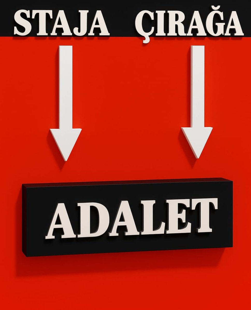 STAJ ÇIRAK  HAKKI  VERİLSİN

EMEĞİMİZİN  KARŞILIĞINI ÇALINAN
YILLARIMIZI İSTİYORUZ‼️

SABRIMIZ TÜKENDİ👈
<a href="/YS_Turkoglu/">Selçuk Türkoğlu</a>
<a href="/iyiparti/">İYİ Parti</a>
<a href="/MHP_Bilgi/">MHP</a>
<a href="/herkesicinCHP/">CHP 🇹🇷</a>
<a href="/eczozgurozel/">Özgür Özel</a>
<a href="/zorlu77/">Prof.Dr.Kürşad ZORLU</a>
<a href="/AhmetAYDIN_02/">Ahmet AYDIN</a>
W17
Hak Yarım
#GelecekiçinStajyerÇırağaTamSigortaŞart