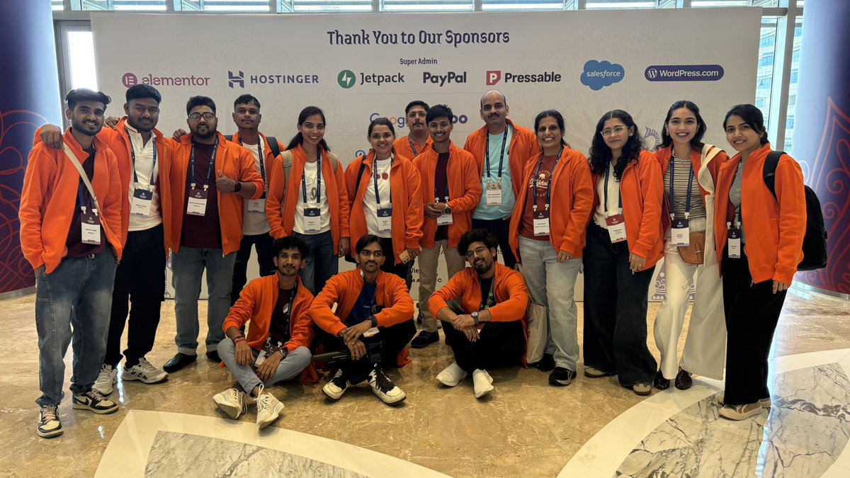 wpoets's tweet image. Poets at @WordCampAsia 

#wordcampasia2026 #wordcamp #wordpress