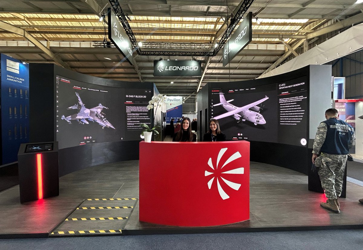 LDO_Aeronautics's tweet image. We are taking part in @FIDAE_OFICIAL, one of key aerospace and defence exhibition in Latin America.

Experience our products’ portfolio as never seen before at our Stand B133, Hall B in #Santiago, #Chile. Through our immersive digital display, you can take a fully interactive