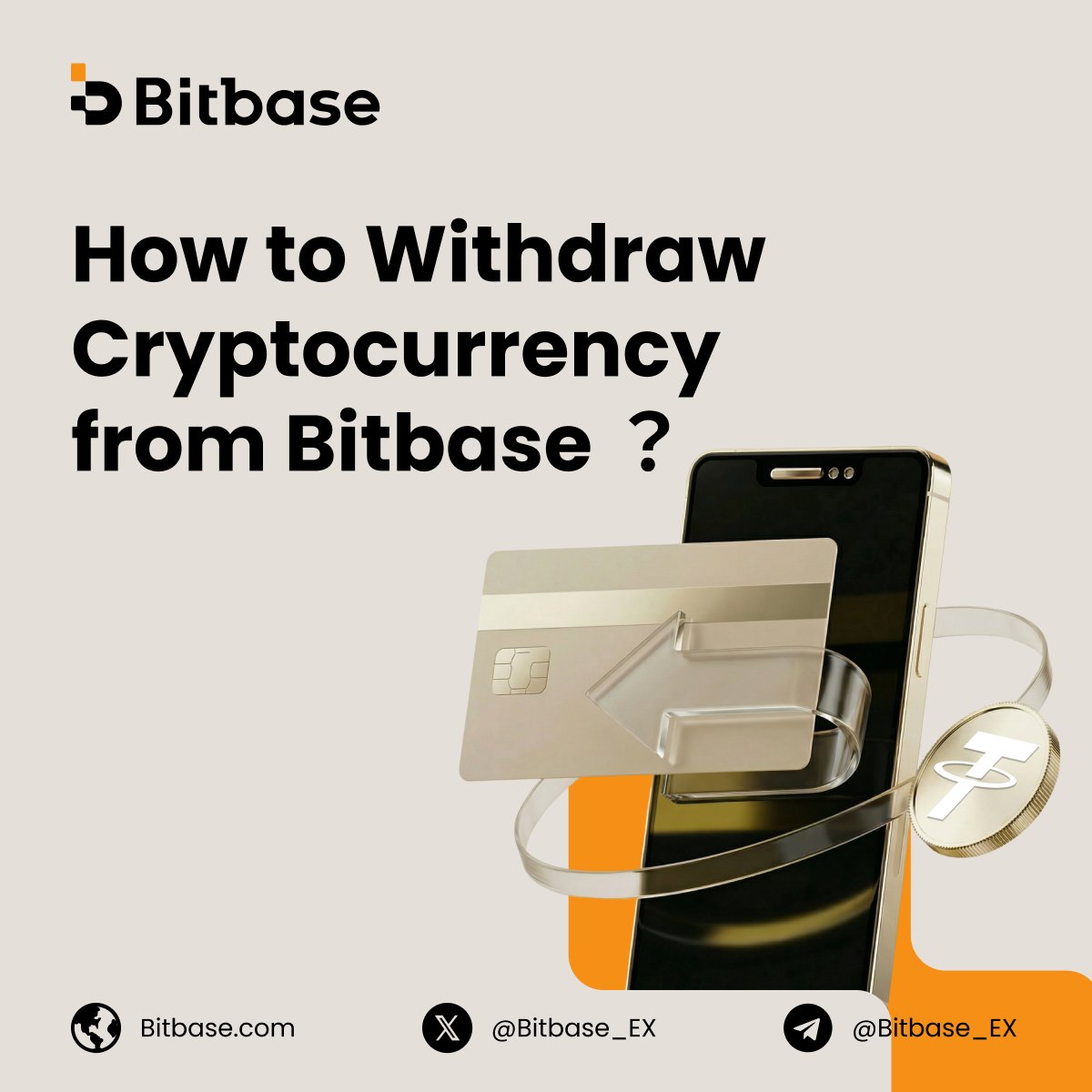 📕 #Bitbase101 | How to Withdraw Crypto from Bitbase?（Mobile App Guide）