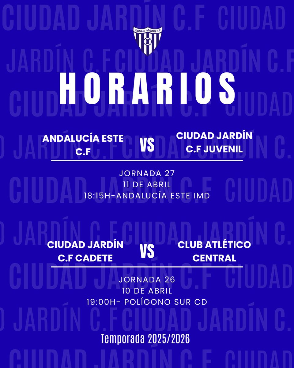 CIUDAD JARDÍN C.F. tweet media