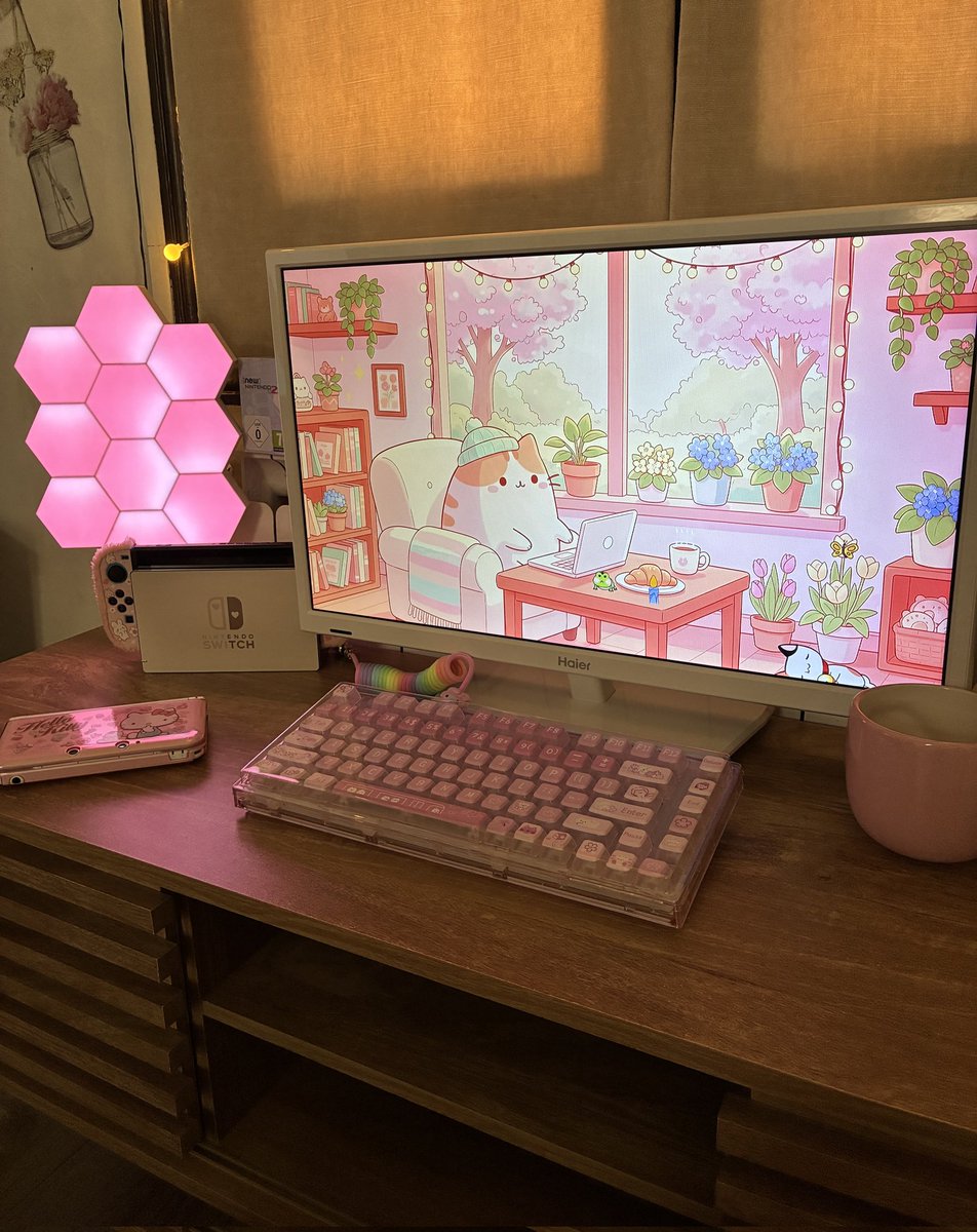 teaac_'s tweet image. Hello Kitty 🩷 #3dsxl #3ds #sanrio