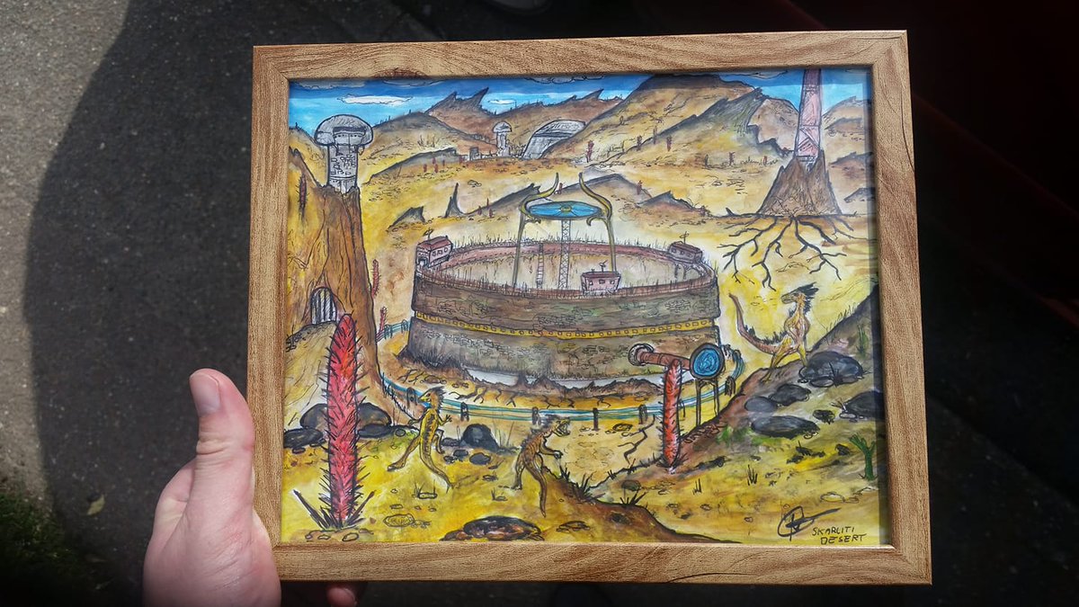 NeyyahGame's tweet photo. From a painting to 3D! Neyyah saw its world come to life from various forms: photos of real world locations, sketches, and more fanciful art! Neyyah is available on Steam! Link below! #showcasethursday #gaming #adventuregame #indiegame #artist #art #pointnclick #firstpersongames https://t.co/eokxTtmRDu