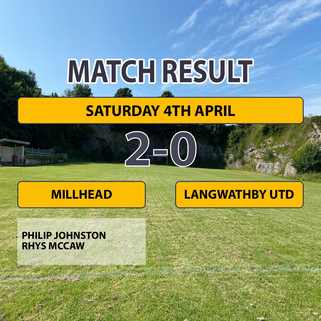 Millhead FC tweet media