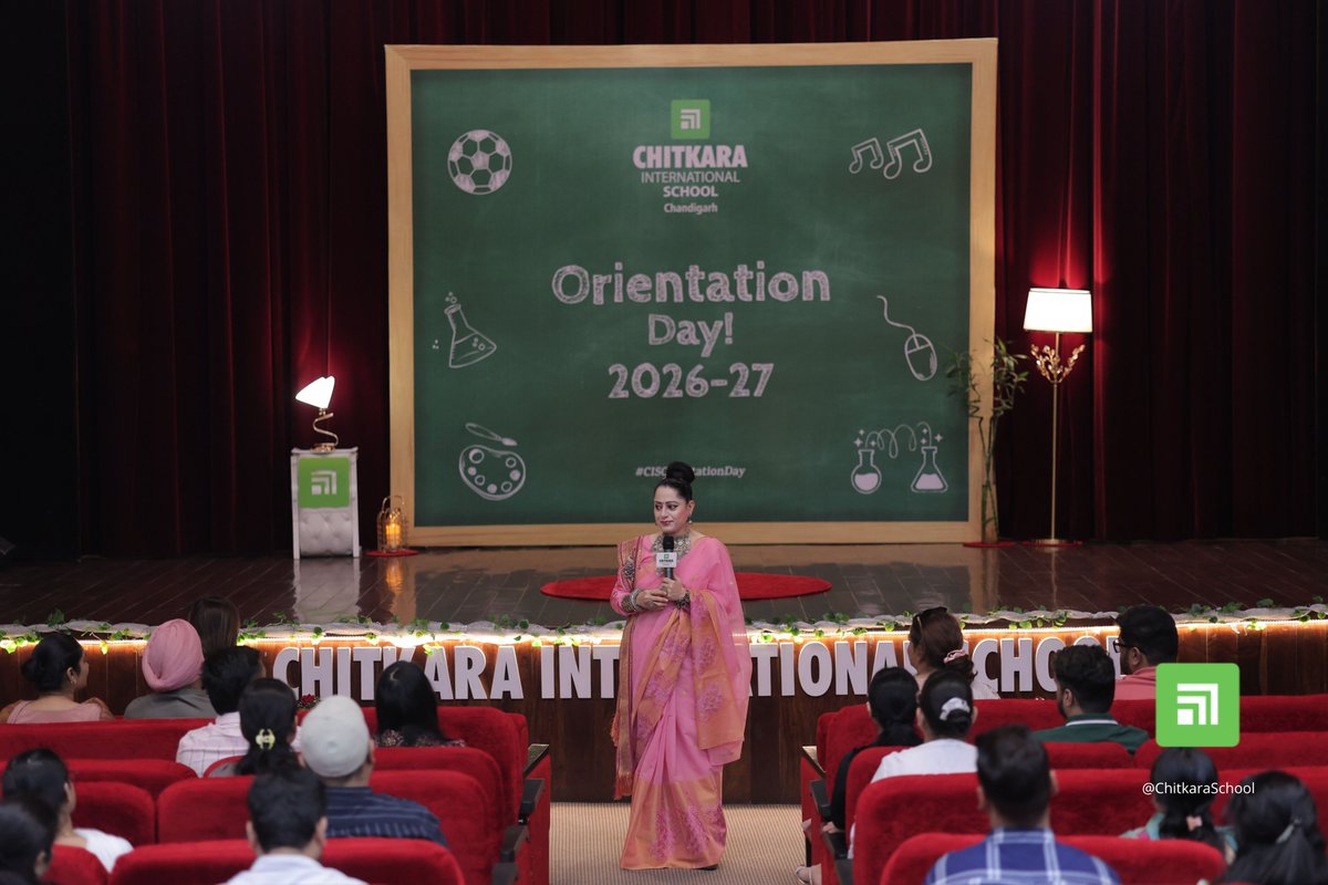 chitkara_school's tweet photo. Orientation Day for Chicklet parents reinforces the spirit of “Partners in Progress” at Chitkara International School, Chandigarh
#CIS #oreintationday #studentorientation #parentssession #schoolorientation #ChitkaraInternationalSchool #event #CISOrientationday #kids https://t.co/PZrDxzpoE7